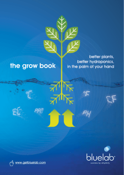 Bluelab Grow Book