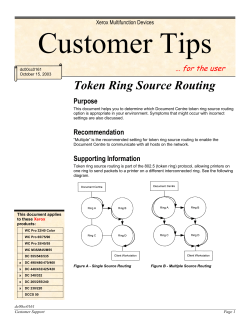 Token Ring Source Routing