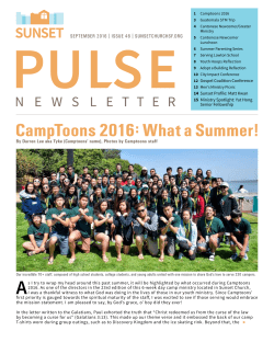 CampToons 2016: What a Summer!