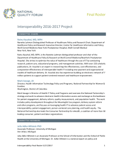 Interoperability Committee