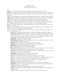 Old House Guide Glossary/Index of Terms -A- abutment