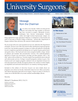 University Surgeons - University of Florida Health Science Center