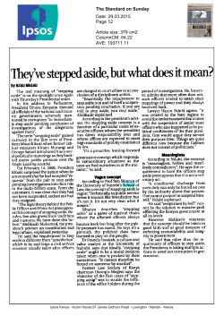 They`ve stepped aside, but what does it mean?