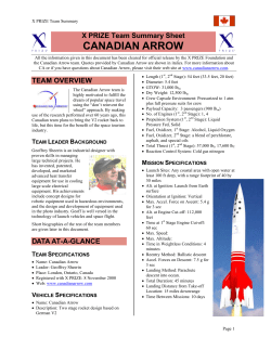 canadian arrow - Commercial Space Wiki