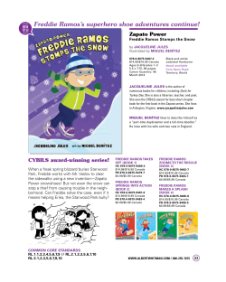 Freddie Ramos`s adventures continue!