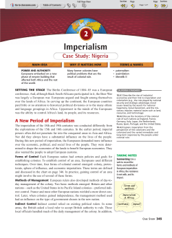 Imperialism - History With Mr. Green