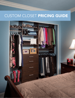 Hang It Up Closets - Custom Closet Pricing Guide