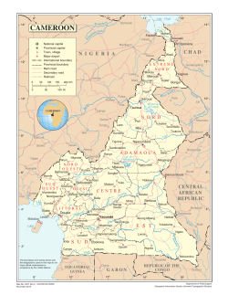 Cameroon Map