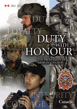 Duty With Honour: The Profession [...] - ICC