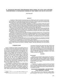 37. Oligocene Benthic Foraminifers from North Atlantic Sites