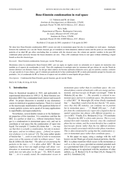 Bose-Einstein condensation in real space