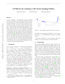 A PTAS for the continuous 1.5 D Terrain Guarding Problem