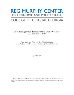 Does Immigration Harm Native-Born Workers?