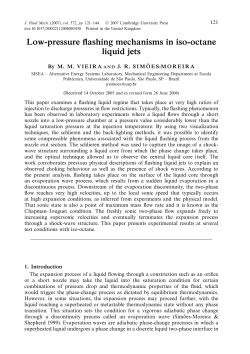 Low-pressure flashing mechanisms in iso-octane liquid jets