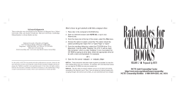 Sample Chapter - National Council of Teachers of English