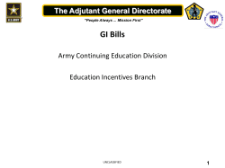 GI Bills - GoArmyEd