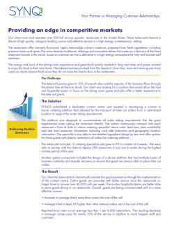 Providing an edge in competitive markets