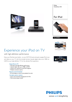 DLA99901/10 Philips HomeDock HD