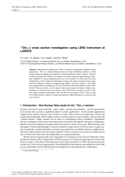 16O(n,&alpha;) cross section investigation using LENZ instrument at