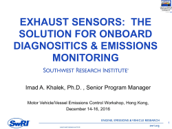 Spark-Plug Sized Exhaust Particle Sensors for OBD and