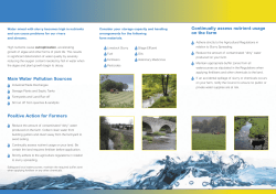 Preventing Pollution From Your Farm