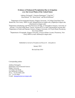 Observational Evidence of Enhanced Precipitation