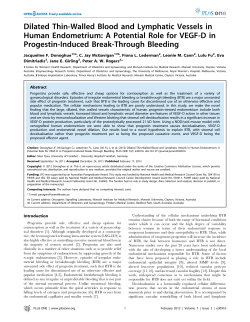 Dilated Thin-Walled Blood and Lymphatic Vessels in Human