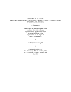 COUNTRY OF ILLUSION - Electronic Thesis and Dissertation Library