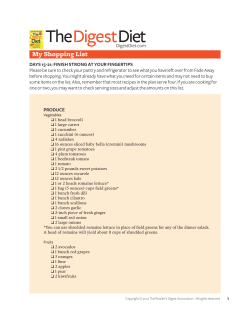 The Dıet - Reader`s Digest