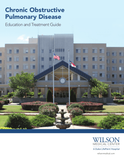 Chronic Obstructive Pulmonary Disease