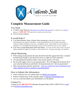 Complete Measurement Guide
