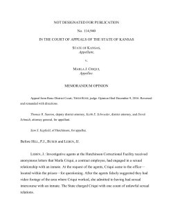 Kansas Court of Appeals - 114940
