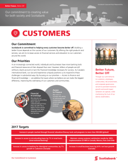 CUSTOMERS - Scotiabank