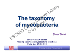 ESCMID Online Lecture Library &copy; by author
