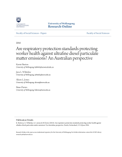 Are respiratory protection standards protecting