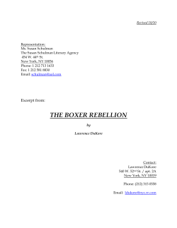 the boxer rebellion