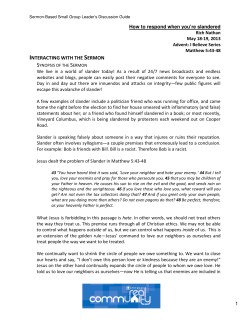 interacting with the sermon - Vineyard Columbus Small Groups