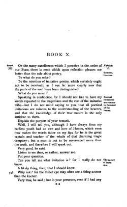 The Republic, Book X