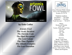 Artemis Fowl Series