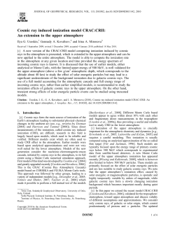Cosmic ray induced ionization model CRAC:CRII: An extension to