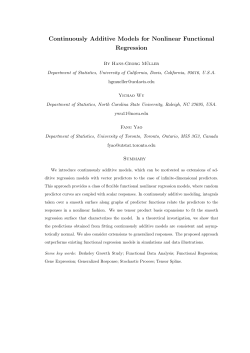 Continuously Additive Models for Nonlinear Functional Regression