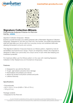 Signature Collection-Mitosis