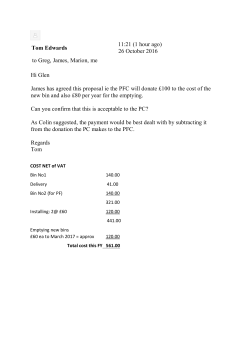 Tom Edwards 11:21 (1 hour ago) 26 October 2016 to Greg