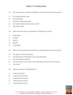 A2 Psychology: Key Topics (Chapter 4) Physiological Psychology: