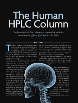 Students learn about chemical separation and the detrimental