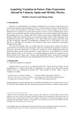 complete paper - Cascadilla Proceedings Project