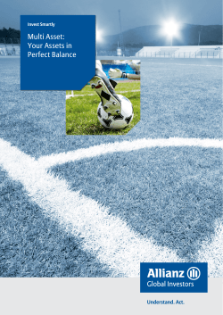 Multi Asset: Your Assets in Perfect Balance