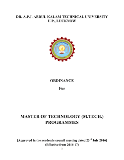 M MASTE ER OF P F TECH PROG HNOL GRAMM LOGY MES (M