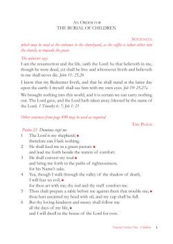 THE BURIAL OF CHILDREN which may be used