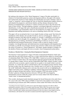 Moral Superpower - The Political Studies Association
